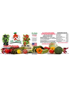 Vegetable Formula (7-14-36) - Easy Mix Fertilizer